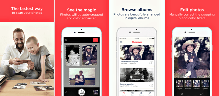 Scanner app by photomyne screenshot