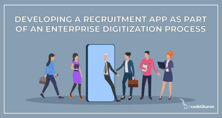 developing an app for recruitment