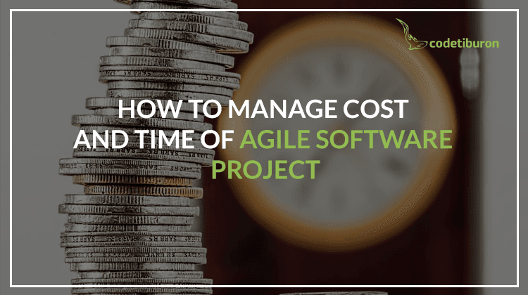 manage cost time agile projects